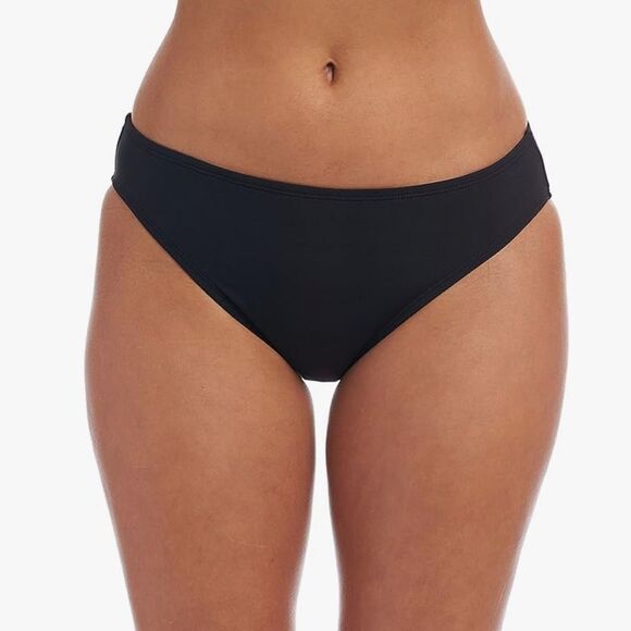 AMAVI Women's Over The Shoulder Underwire Tankini Hipster Bottom Set black - Picture 3 of 10